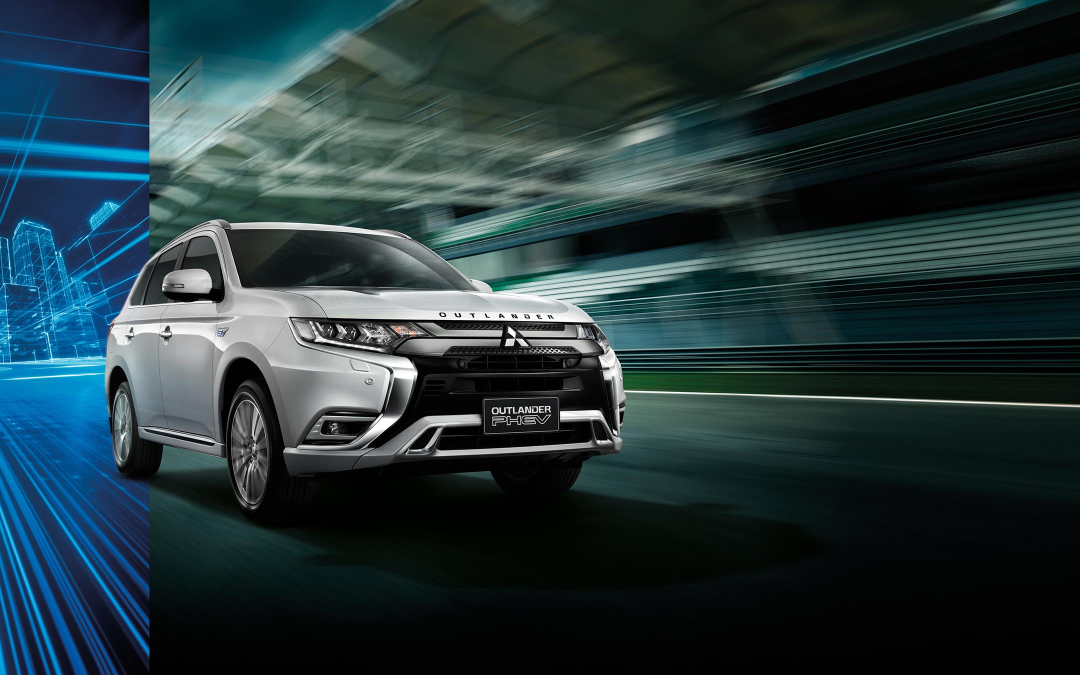 Mitsubishi outlander phev on sale dynamic safety